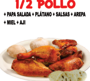 Medio Pollo Asado